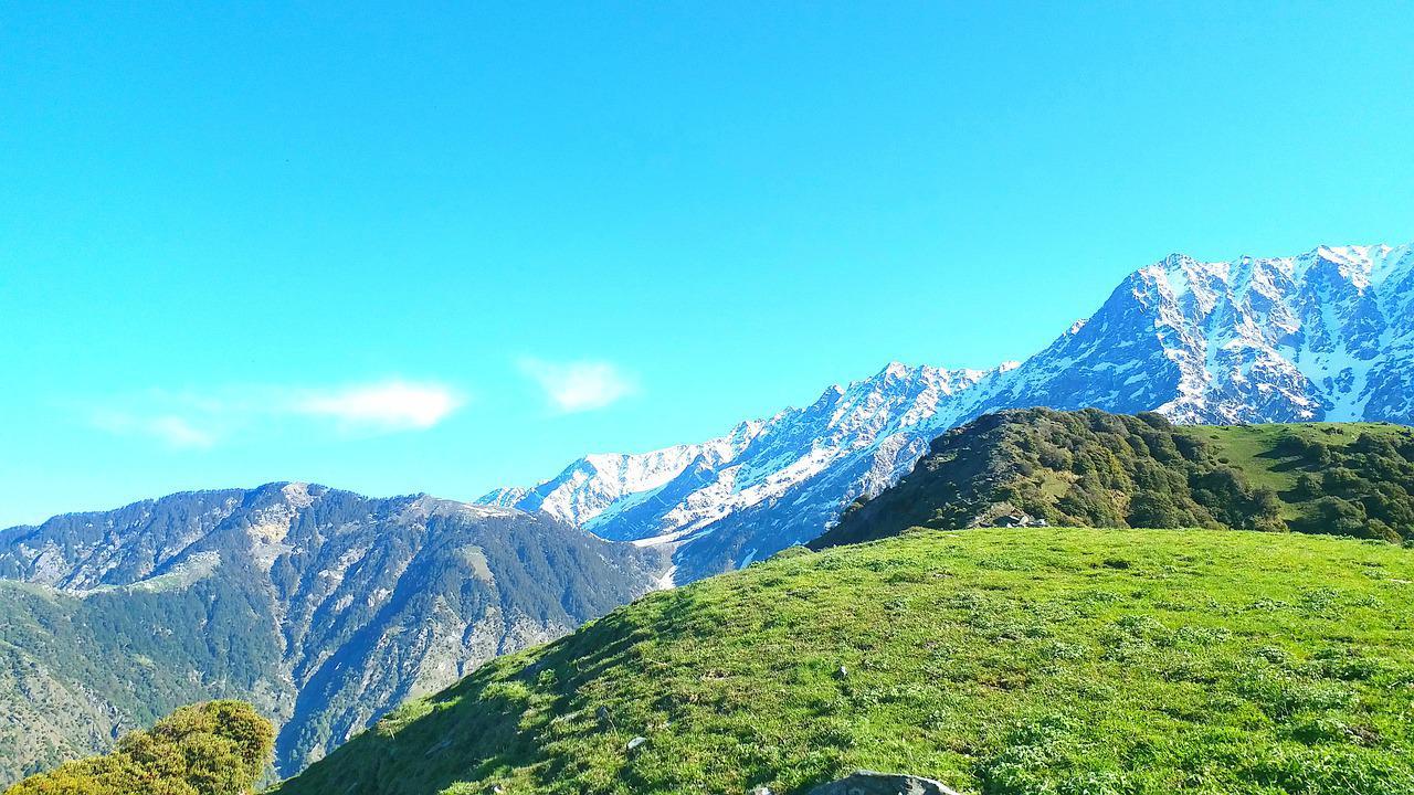 Dhauladhar view from dharamshala